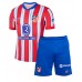 Koszulka piłkarska Atletico Madrid Angel Correa #10 Strój Domowy dla dzieci 2024-25 tanio Krótki Rękaw (+ Krótkie spodenki)
